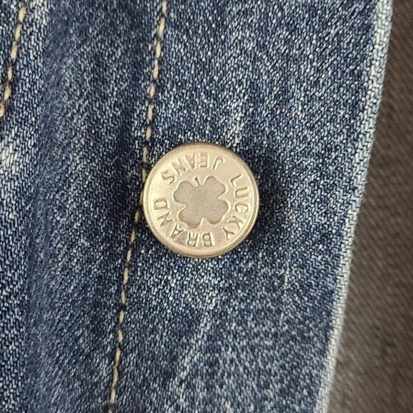 Lucky Brand Tomboy Trucker Jean Jacket Size Small - Picture 5 of 9